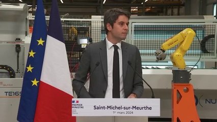 Suivez en direct le discours de Gabriel Attal dans les Vosges