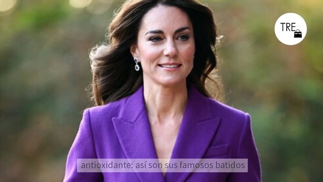 El desayuno favorito de Kate Middleton es una bomba antioxidante: así son sus famosos batidos