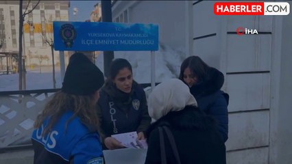 Yüksekova'da kadınlar KADES'le güvende olacak