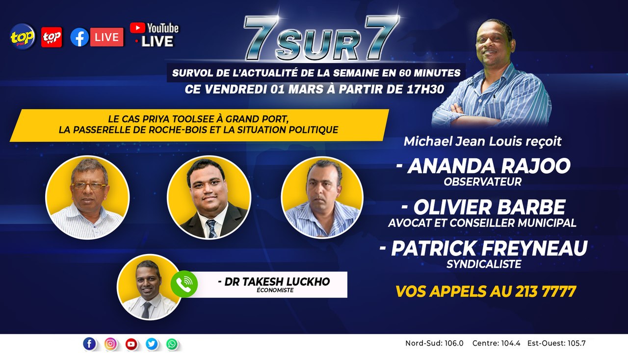 7 sur 7 - Vidéo Dailymotion