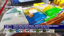 Demi Dapat Beras Murah Rp10.200 Per Kg Warga Banyumas Rela Antre Berjam-jam