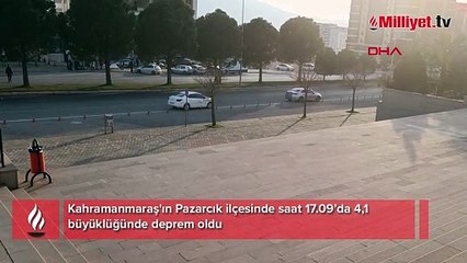 Kahramanmaraş'ta 4.1 büyüklüğünde deprem