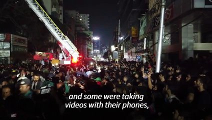 Firefighters battle deadly blaze in Bangladesh restaurant