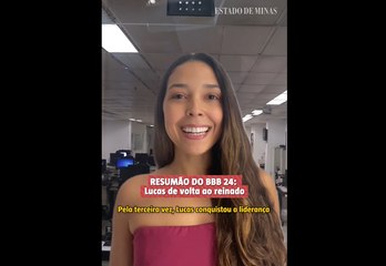 Resumão do BBB 24: Lucas de volta ao reinado - Dia 38