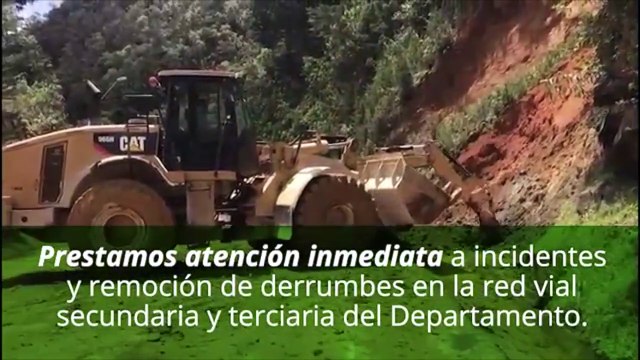 06-06-18 Red vial secundaria del departamento presenta dos puntos criticos con cierres totales