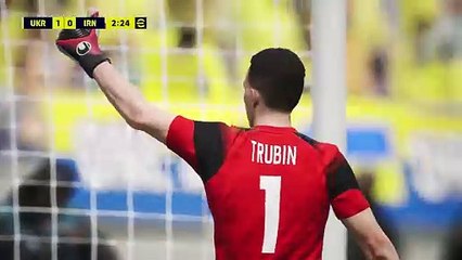 Ukraine vs Iran | 5-0 | Goals Highlights | E-football 2024 | Gameplay