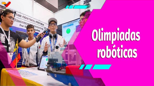 Buena Vibra | Venezuela se prepara para la Olimpiada Mundial de Robótica 2024