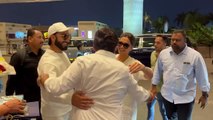 Viral Video Aditya Roy Kapur greets his ex Shraddha Kapoor with a hug