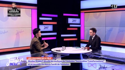 Nicolas Waldorf cash sur son départ d'Incroyables transformations