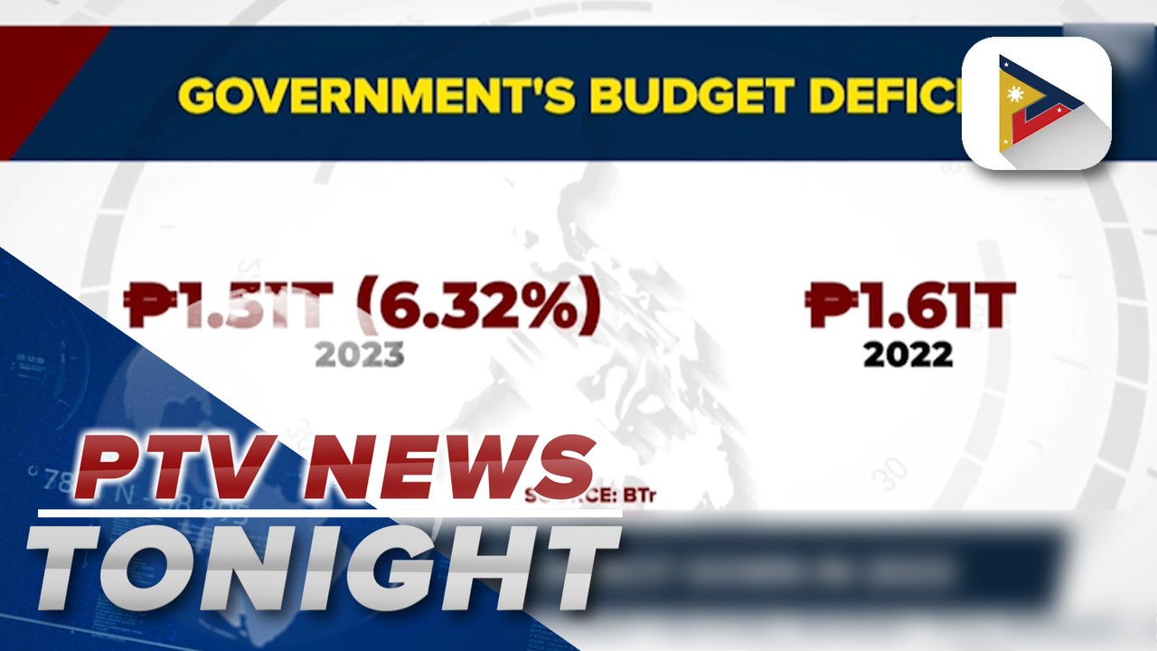 PH budget deficit down in 2023