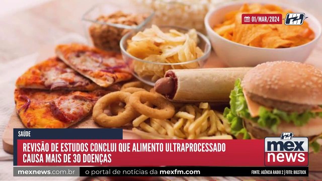 Revisão de estudos conclui que alimento ultraprocessado causa mais de 30 doenças