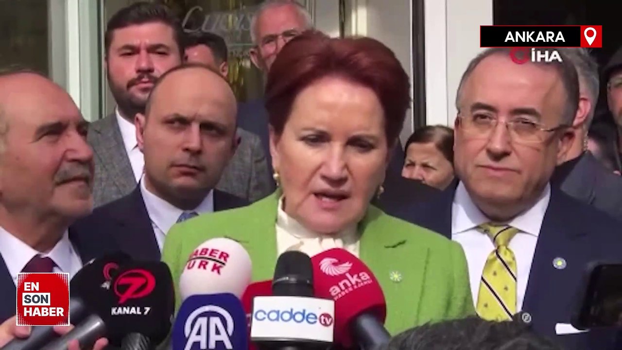 Meral Akşener: CHP'nin jest istemesinden bıktım, usandım