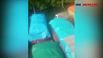 Detik-Detik KM Indah yang Angkut 9 Truk Logistik Tenggelam di Luwu Timur