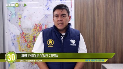 Preparese El Dagran advierte de fuertes lluvias en Antioquia entre este 23 y 26 de agosto