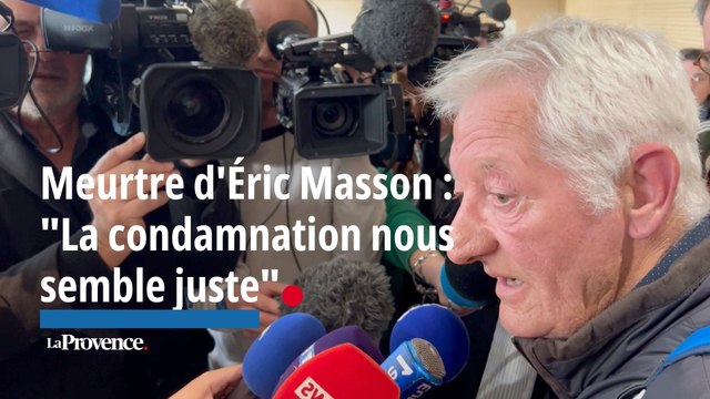 Meurtre d'Eric Masson : La condamnation nous semble juste a réagi le père du policier