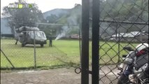 Así quedó el vehículo en el que se movilizaban los soldados atacados en Frontino, Antioquia