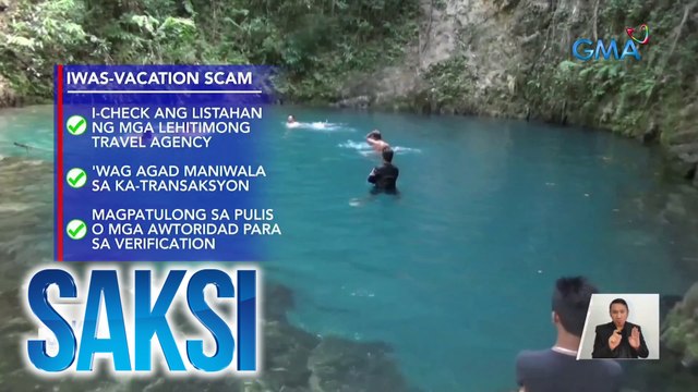 PNP, nagbabala kontra vacation scam na ang modus ay pag-aalok ng bakasyon o magkukunyaring bakasyunista | Saksi