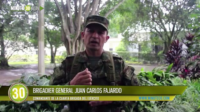 Capturaron a los presuntos responsables de la muerte de siete soldados en Frontino, Antioquia