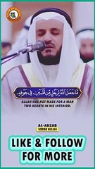 Beautiful Quran Recitation  Of Surah Al-Ahzab by Mishari Rashid Alafasy#recitation_du_coran_et_doua #VoiceofQuranSoutAlQuran #islam #viralvideo #islamic_video