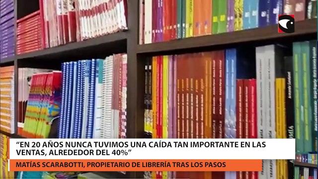 Posadas | Venta de libros: “Nunca tuvimos una caída tan importante en las ventas”