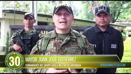 El Gaula Militar capturó a un presunto integrante de Los Pachelly