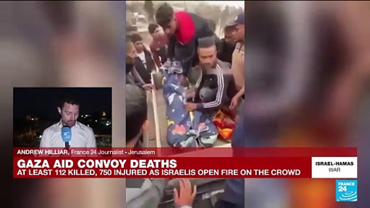 Calls for probe, ceasefire follow Israeli gunfire near aid convoy