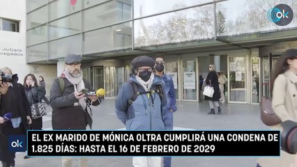El ex marido de Mónica Oltra cumplirá una condena de 1.825 días: hasta el 16 de febrero de 2029