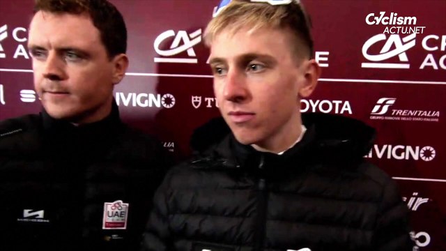 Strade Bianche 2024 - Tadej Pogacar : On va voir demain si j'ai fait le bon choix