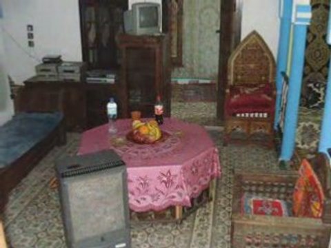 Casa Rosa Malika - Abajo - Chaouen Marruecos