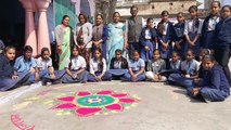 Knocks at people's homes...Rangoli decorated on Rajasthan Patrika Foundation Day...watch video