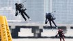 Huit hommes volants s’affrontent lors d’une course de Jet Suit à Dubaï