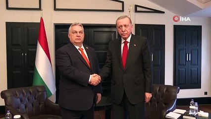 Cumhurbaşkanı Erdoğan'la görüşen Orban'dan dikkat çeken paylaşım!