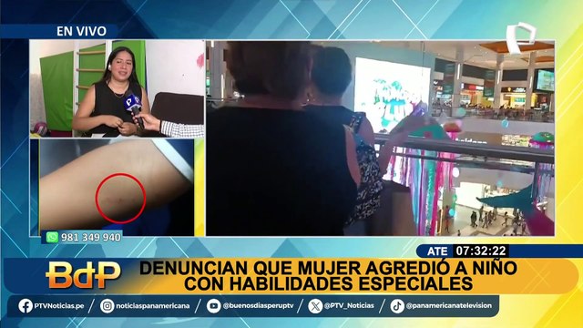 Denuncian que mujer agredió a un niño con habilidades especiales en Ate
