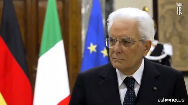 Il presidente Mattarella ha ricevuto il Cancelliere al Quirinale