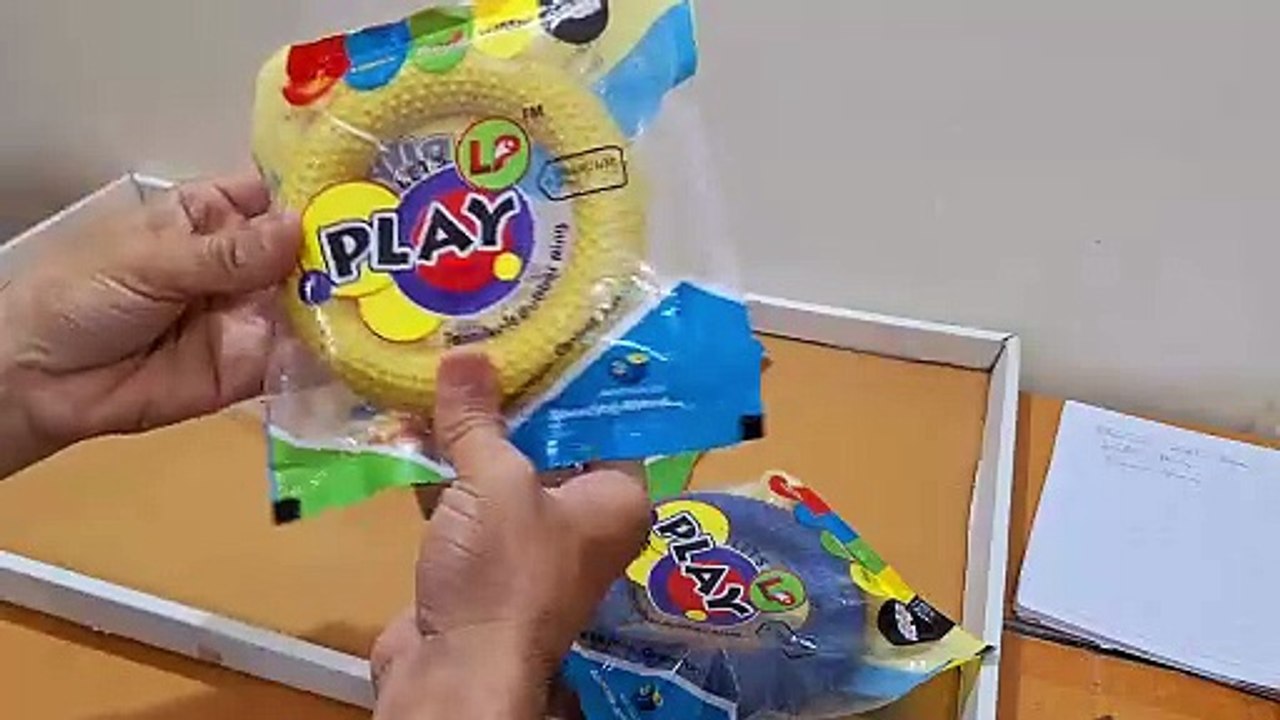 Unboxing and Review of Dotted Rubber Tennikoit Rings Tennicoit Rings Tenniquoit Rings Tennis Rings Rubber Rings