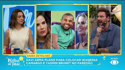 Davi arma plano para paredão dessa semana |Melhor da Tarde