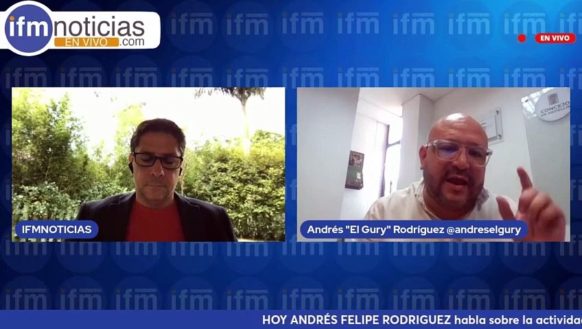 EN VIVO:  Entrevista con Andrés Rodríguez "Gury"
