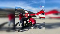 Türkiye nereden nereye! Ambulans helikopter hamile kadın için havalandı