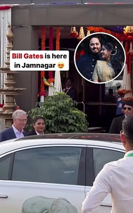 Bill Gates In Gamnagar