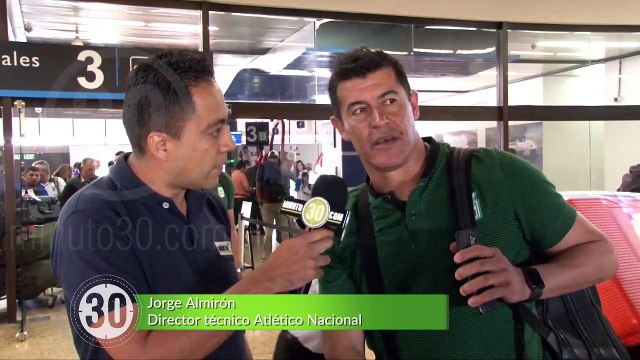 02-05-18 Almiron analizo partido con Cali la rotacion y lo que se viene en dialogo con Minuto30