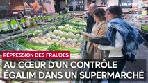 Nos journalistes ont suivi un contrôle ÉGAlim dans un supermarché de Saint-Parres-aux-Tertres