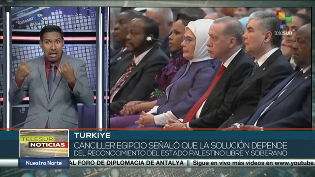 Egipto y Palestina abordan temas de interés común en el Foro Internacional de Diplomacia