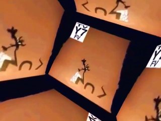 Skunk Fu intro in a spinning cube