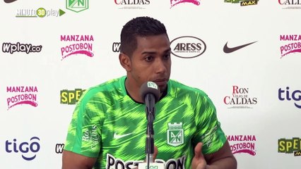 20-11-19 “Nacional compite de una manera leal”, subrayó Cuadrado previo al juego Nacional - Junior