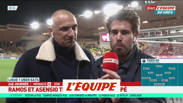 Les compos avant Monaco-PSG - Foot - L1