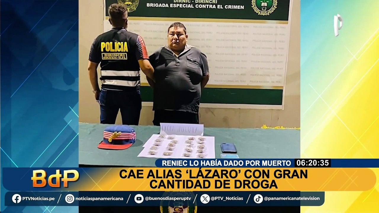 Delincuente figura como fallecido en el Reniec: ¿qué dijeron los funcionarios?