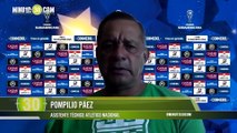 “Entre todos vamos a revertir esta situación y a pelear la clasificación”, Pompilio Páez