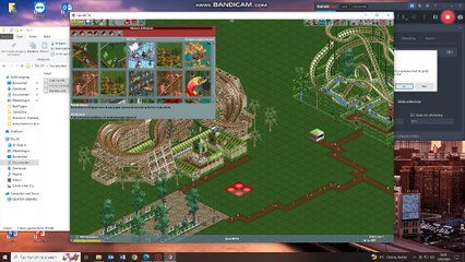 Having fun with a rollercoaster i made.