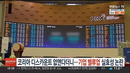 코리아 디스카운트 없앤다더니…기업 밸류업 실효성 논란