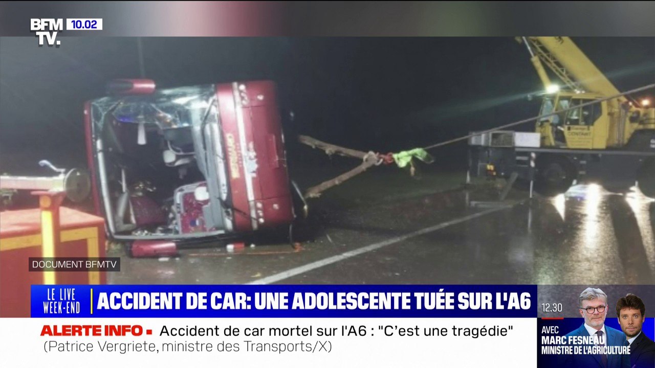 Accident sur l'A6: "C'est moi qui ai annoncé le décès de leur fille" Frédéric Duché (Maire des Andelys,Eure)
